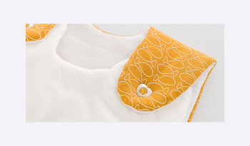 Träumeland - Babyschlafsack LIEBMICH 3-tlg. Fische gold Gr. 56/62 (A)