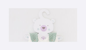 Träumeland - Babyschlafsack LIEBMICH 3-tlg. Fische mint Gr. 56/62