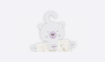 Träumeland - Babyschlafsack LIEBMICH 3-tlg. Naturlieb grün Gr. 68/74 (A)