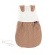 Träumeland - Baby-Ganzjahresschlafsack LIEBMICH Fische braun Gr. 68/74 (A)