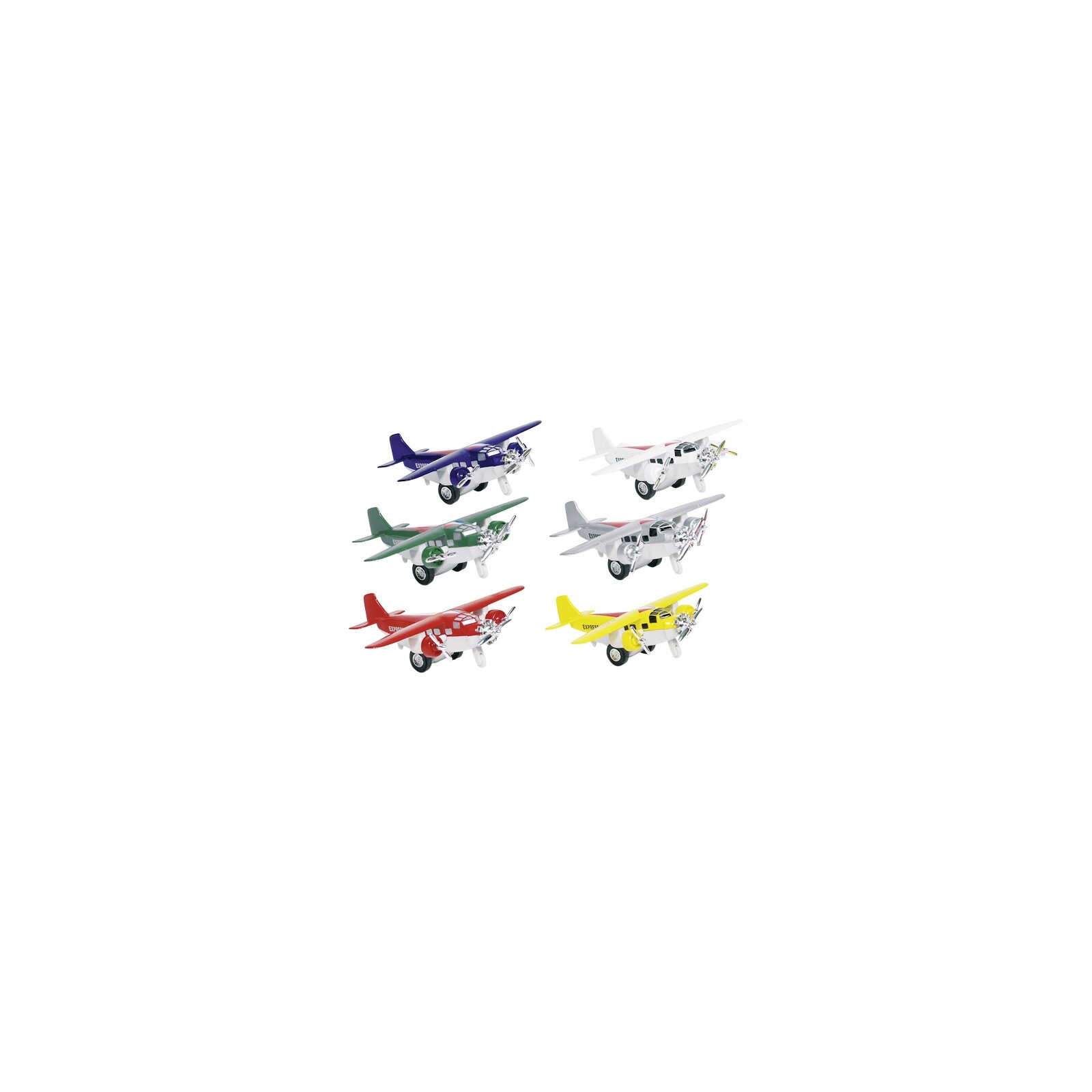 Goki 12124 Flugzeuge, Spritzguss, 6-Fach Sortiert - Image 3