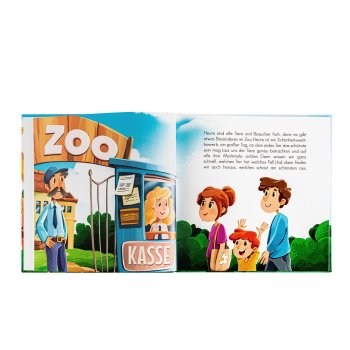 Kinderbuch - Ein tierisch schöner Tag im Zoo