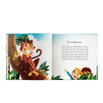 Kinderbuch - Ein tierisch schöner Tag im Zoo