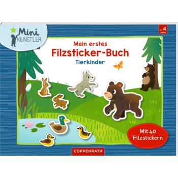 Coppenrath - Mein erstes Filzsticker-Buch: Tierkinder (3)