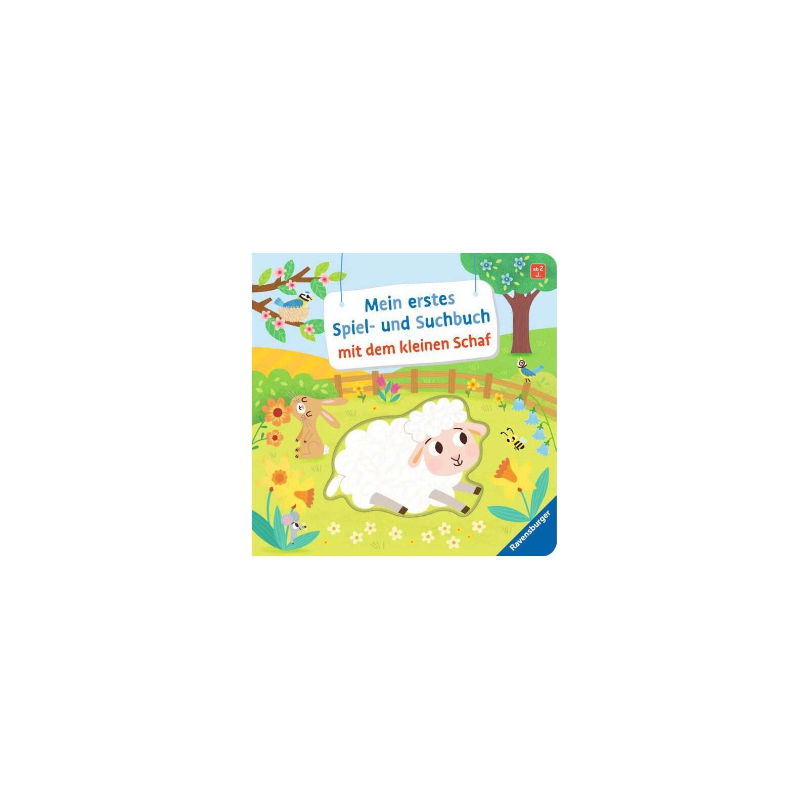 Mein Erstes Spiel- Und Suchbuch Mit Dem Kleinen Schaf – Pappbilderbuch Für Kleinkinder