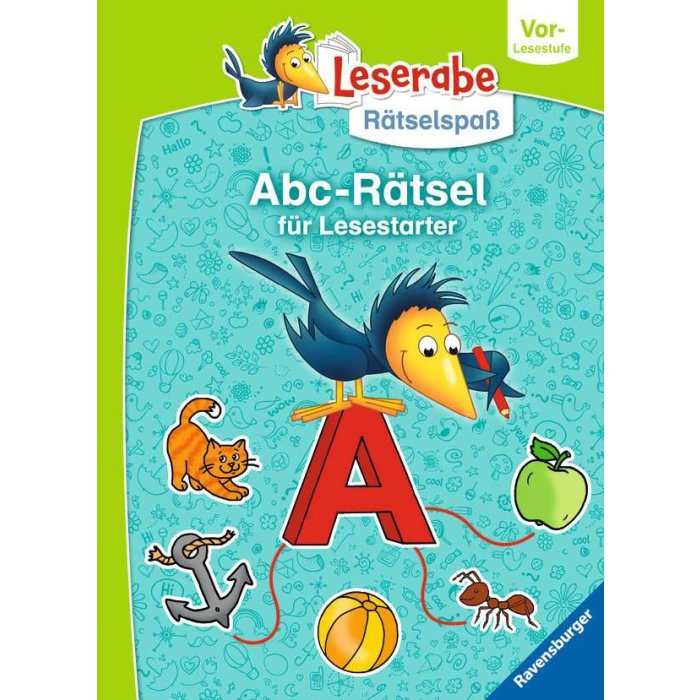 Ravensburger - Leserabe: Abc-Rätsel für Lesestarter (Vorschule)
