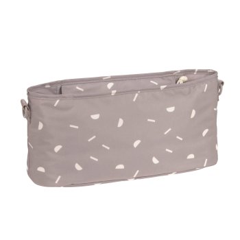 Lässig - Kinderwagen Organizer - Blocks Taupe, Grau