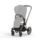 Cybex - Platinum PRIAM 4.0 Rahmen inkl. Lux Sitz Aufsatz Rosegold (A)