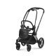 Cybex - Platinum PRIAM 4.0 Rahmen inkl. Lux Sitz Aufsatz Mattblack (A)