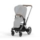 Cybex - Platinum e-PRIAM 2.0 Rahmen inkl. Lux Sitz Aufsatz Chrome brown (A)