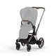 Cybex - Platinum e-PRIAM 2.0 Rahmen inkl. Lux Sitz Aufsatz Rosegold (A)