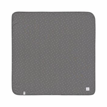 Lässig - Babydecke GOTS - Blanket Cozy Colors, Spots Anthracite (2)