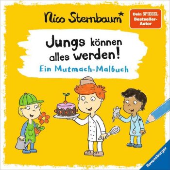 Ravensburger - Malbuch Jungs können alles werden (A)
