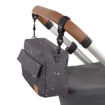 Lässig - Kinderwagentasche - Universe Anthracite, Anthrazit