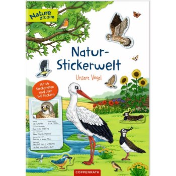 Coppenrath - Natur-Stickerwelt - Unsere Vögel...