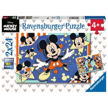 Ravensburger - Film ab! PUZZLE (2 x 24 TEILE)