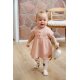 Lässig - Musselin-Kleid Bio-Baumwolle - Powder Pink, Gr. 98/104