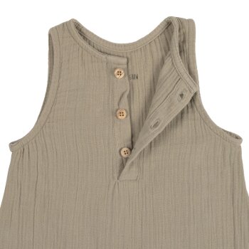 L&auml;ssig - Musselin-Jumper Bio-Baumwolle - Olive, Gr....