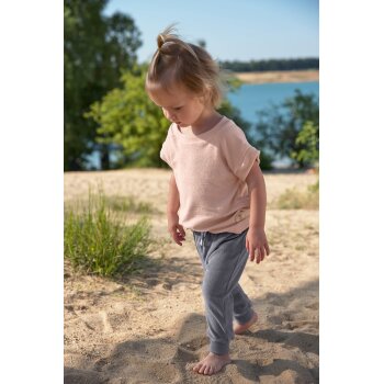 Lässig - Terry Pants Frottee-Babyhose - Anthracite, Gr. 62/68 (A)