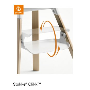 STOKKE - CLIKK™ Hochstuhl WHITE