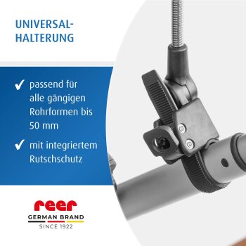 reer - Sonnenschirm für Kinderwagen, Buggy, Sportwagen schwarz (6)