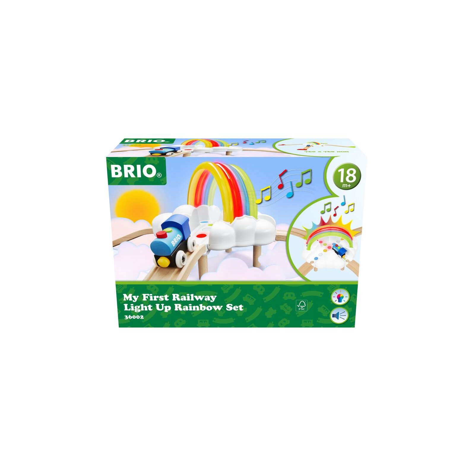 Brio 63600200 Mein Erstes Bahn Regenbogen-Set - Image 9