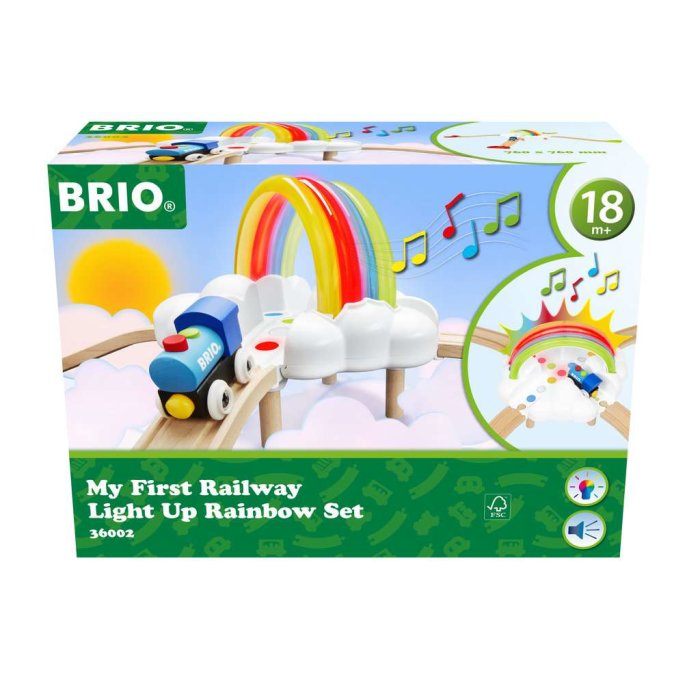 BRIO - Mein erstes BRIO Bahn Regenbogen-Set