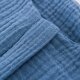 Träumeland - Sommer-Schlafsack Baumwoll-Musselin (0,5 TOG) hellblau Gr. 90 (A)