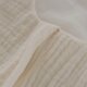 Träumeland - Sommer-Schlafsack Baumwoll-Musselin (0,5 TOG) beige Gr. 90