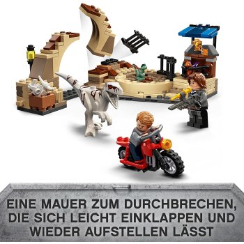 LEGO - Jurassic World - 76945 Atrociraptor: Motorradverfolgungsjagd