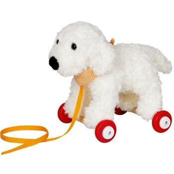 Die Spiegelburg - Goldendoodle Daisy auf Holzrollen -...