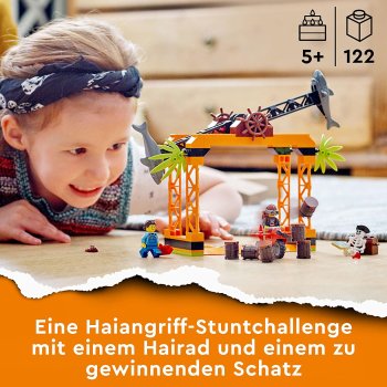 LEGO - City - 60342 Stuntz Haiangriff-Stuntchallenge