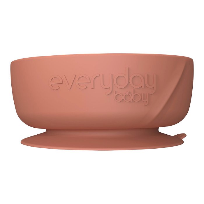 everydaybaby - Silikon Esslernschüssel mit Saugfuß, NATURE RED (6)