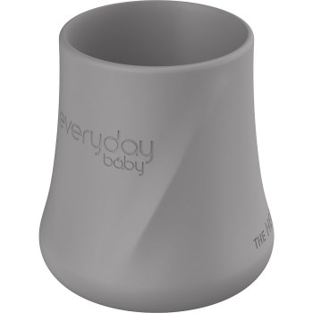 everydaybaby - Silikon Becher-Set 2 Stk. QUIET GREY