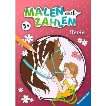 Ravensburger - Malbuch Malen nach Zahlen: Pferde