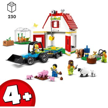 LEGO - City - 60346 Bauernhof mit Tieren