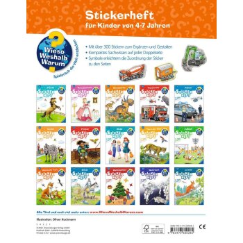 Ravensburger - Wieso? Weshalb? Warum? Stickerheft:...