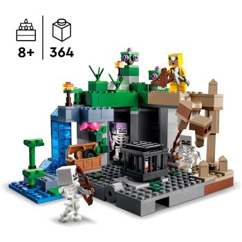 LEGO - Minecraft - 21189 Das Skelettverlies