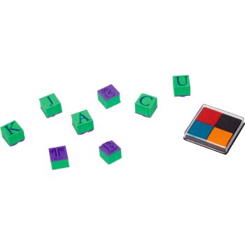 Die Spiegelburg - Bunte Geschenke - Stempel-ABC (A)
