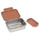 Lässig - Lunchbox Happy Prints Caramel - Edelstahl, ab 3 Jahren