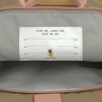 Lässig - Kindergartenrucksack Rolltop - Nature, Braun