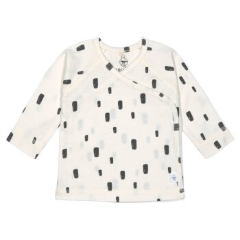 Lässig - Wickelshirt Kimono - Bricks Milky,...