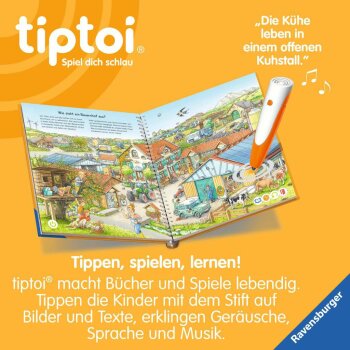 Ravensburger - tiptoi - Starter-Set: Stift und Bauernhof-Buch