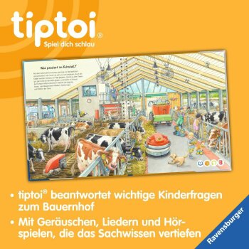 Ravensburger - tiptoi - Starter-Set: Stift und Bauernhof-Buch