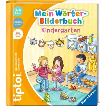 Ravensburger - tiptoi - Starter-Set: Stift und Wörter-Bilderbuch "Kindergarten" (A)