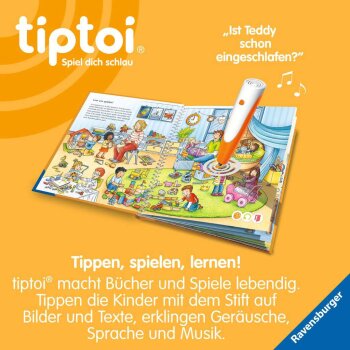 Ravensburger - tiptoi - Starter-Set: Stift und Wörter-Bilderbuch "Kindergarten" (A)