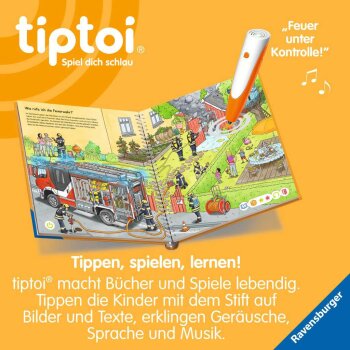 Ravensburger - tiptoi - Wieso? Weshalb? Warum? - Bei der Feuerwehr (A)
