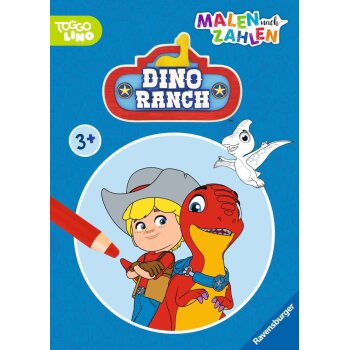 Ravensburger - Dino Ranch: Malen nach Zahlen (A)