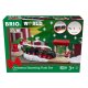 BRIO - Batterie-Dampflok Weihnachts-Set