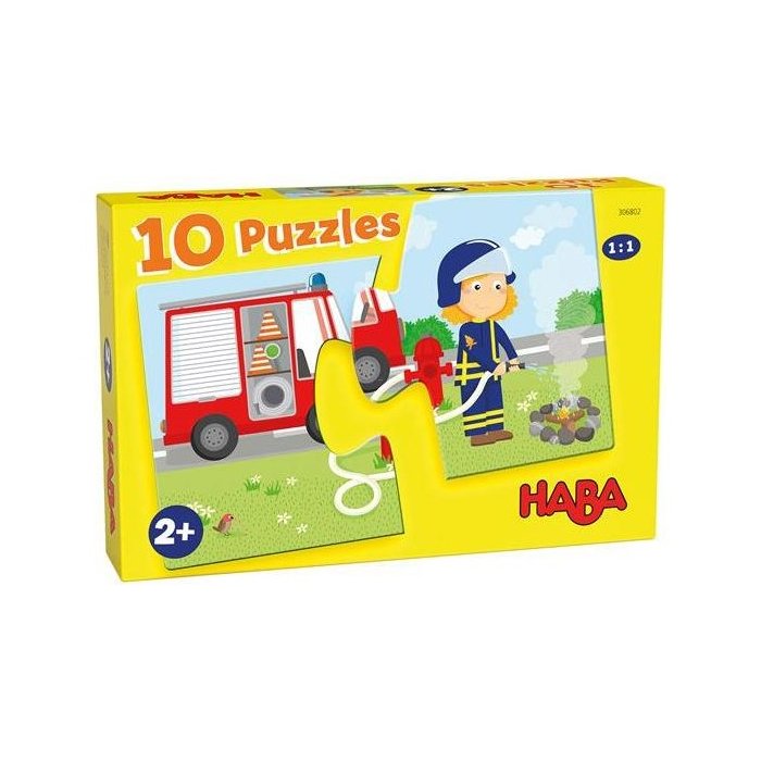 Haba - 10 Puzzles &ndash; Einsatzfahrzeuge (4)